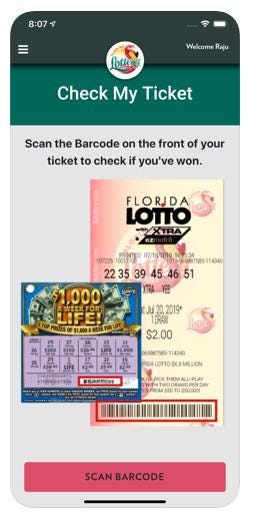 scan my lotto